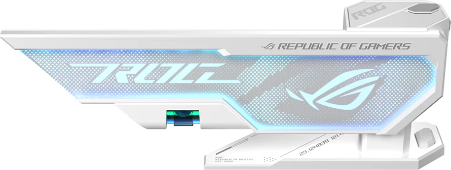Mbajtëse për kartelë grafike ASUS ROG Herculx XH01, 72-128 mm, ARGB Aura Sync, e bardhë