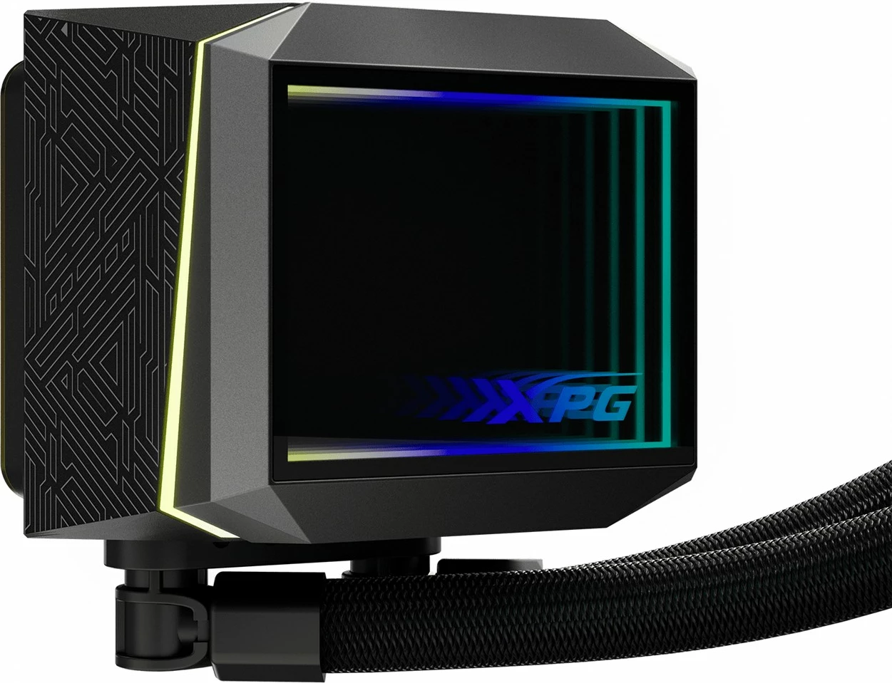 Ftohës me ujë all-in-one XPG LEVANTE II 360, 3 ventilatorë 12 cm, i zi