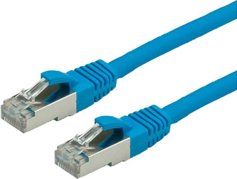 Kabllo rrjeti VALUE Cat6 S/FTP Patch Cord, 0.5 m, LSOH, blu