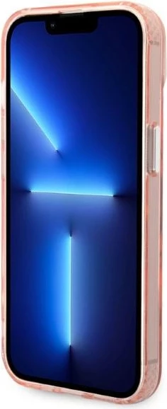 Mbështjellës Karl Lagerfeld KLHMP14SHNKCIP për iPhone 14 6.1", MagSafe, Rozë