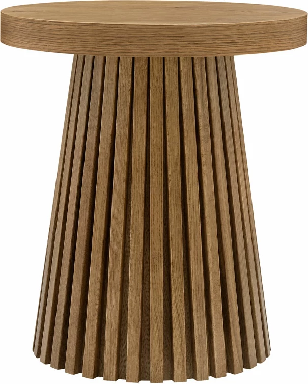 Tavolinë anësore Foresta, ngjyrë natyrale, 50x50x58cm