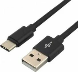 Kabllo USB EverActive CBB-0.3CB USB-A në USB-C 0.3 m USB 2.0, e zezë, 1 copë