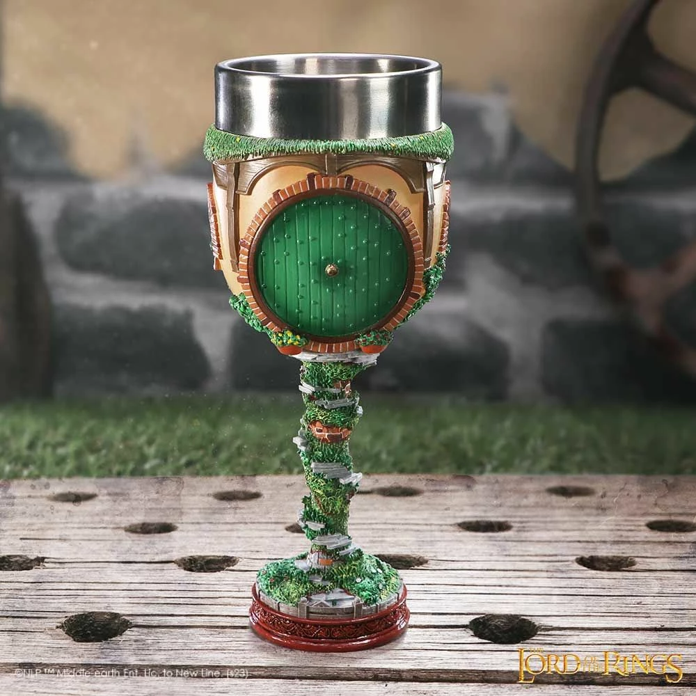 Krus koleksioner NEMESIS NOW Lord of the Rings The Shire, rezinë e pikturuar me dorë, jeshile