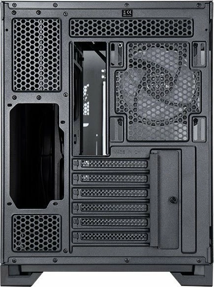 Kasë Chieftec Visio GM-30B-TG-OP Midi Tower ATX, xham i temperuar, 6x 120mm A-RGB fan, USB-C, e zezë