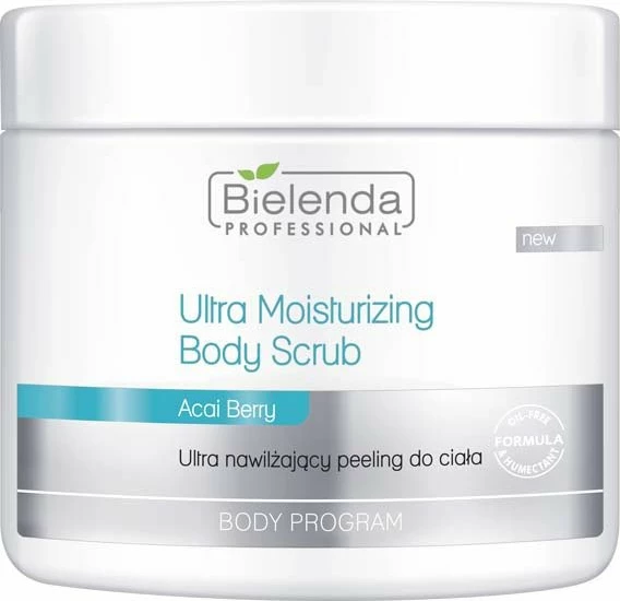 Skrab trupi për femra Bielenda Professional Body Program Ultra Moisturizing, 550g
