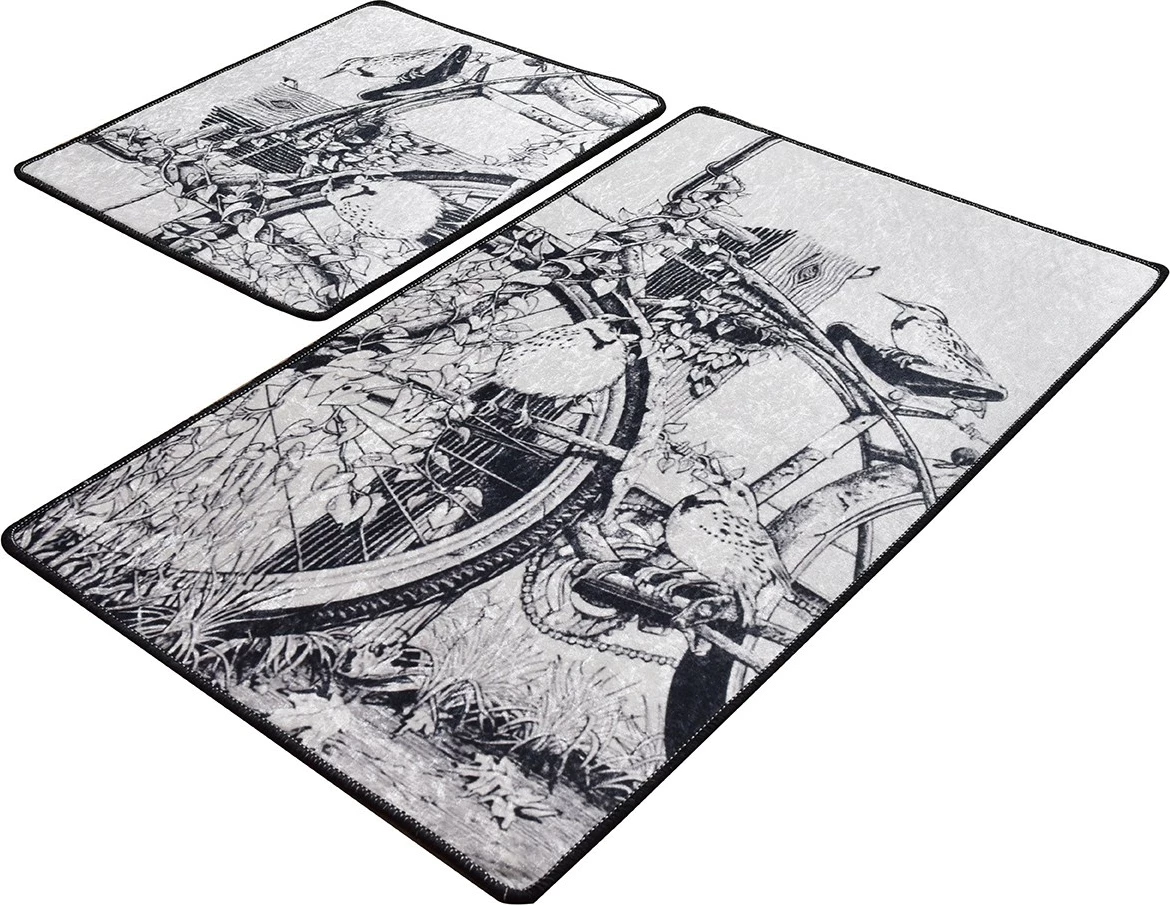 Set dyshekësh për banjo, Mijölnir, dizajn i vizatuar me dorë, 2 copë