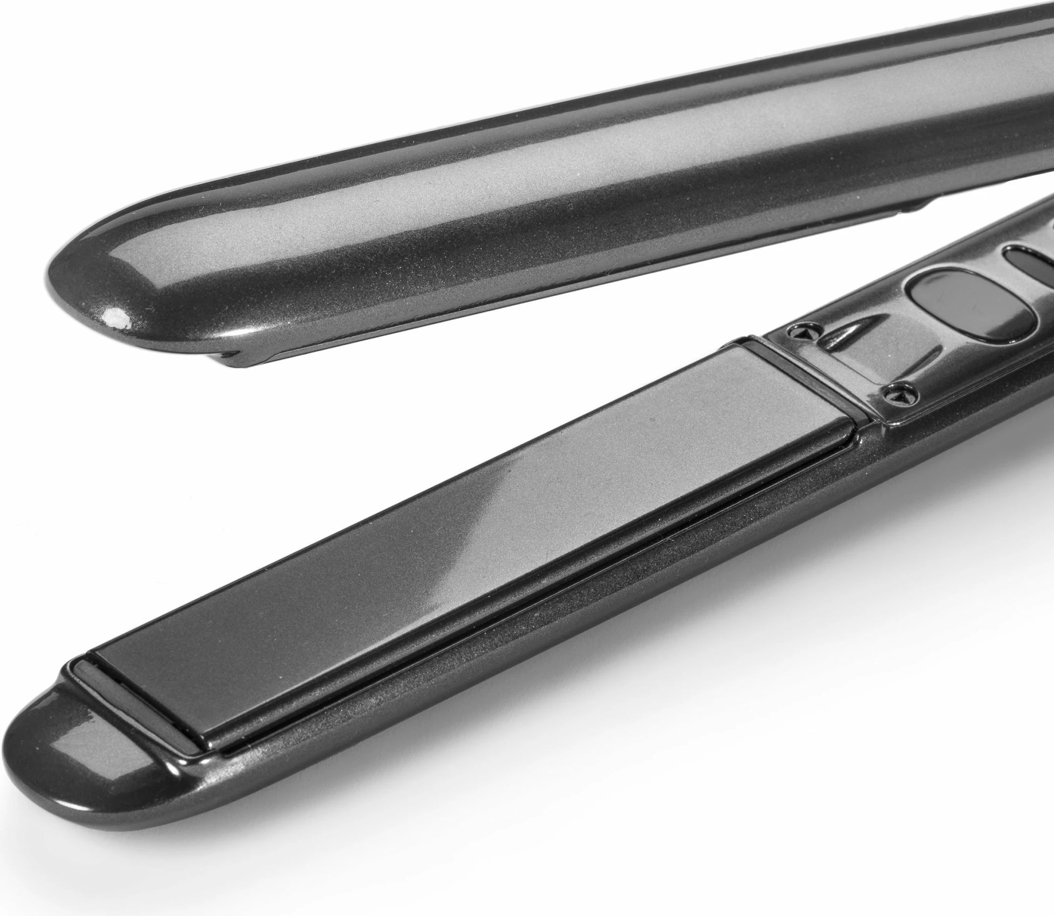 Hekur për drejtim flokësh BaByliss ST260E, pllaka qeramike/titan, 3 temperatura 180/200/235°C, gri