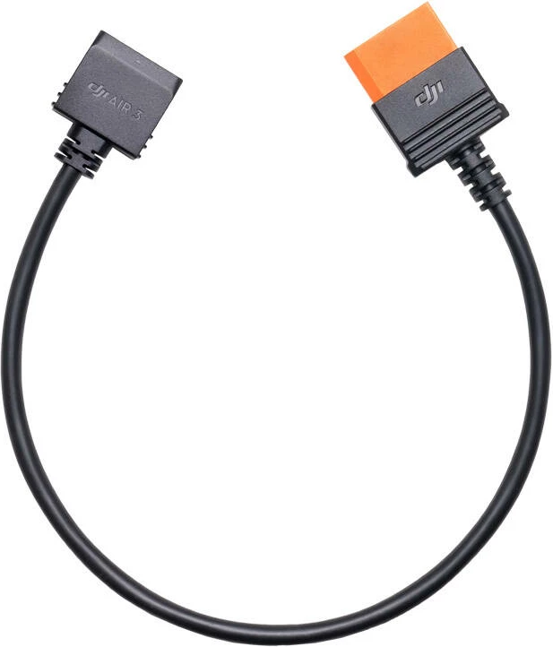 kabllo karikimi e shpejtë DJI Power SDC CP.DY.00000045.01 125W 40cm për DJI Air 3/Air 3S, e zezë