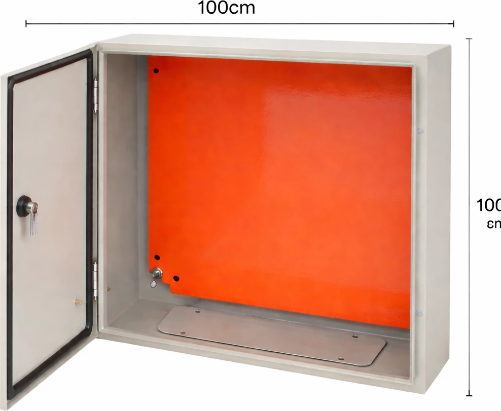 Orman metali elektrik IP65 100×100×20 cm