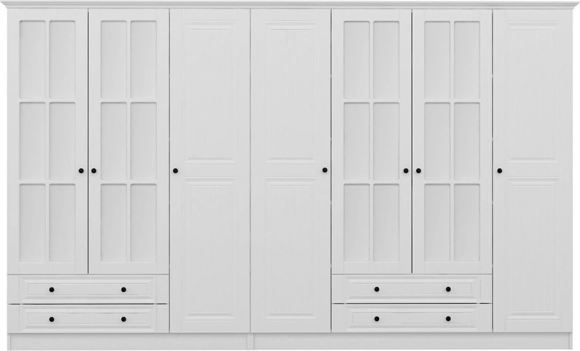 Dollap Skye Decor, i bardhë, Kale - 4022