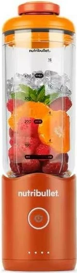 Blender portabil Nutribullet Flex, 590ml, portokalli