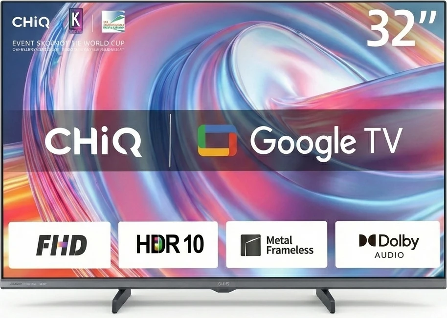 Televizor CHiQ L32FM9V, 32" FHD LED, Google TV, HDR10, i zi
