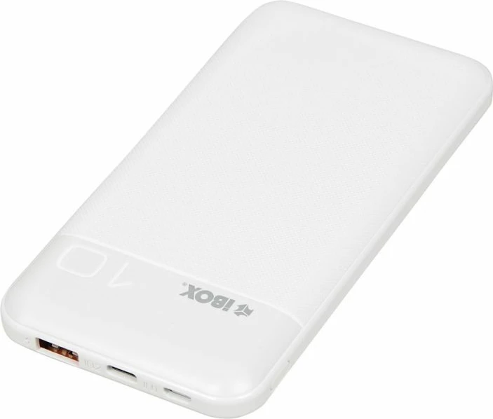 Power bank iBox PB10 10000 mAh, e bardhë