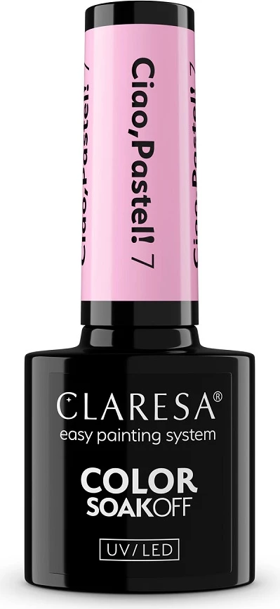 Llak për thonj Claresa Ciao Pastel! Hybrid për femra 7.5g