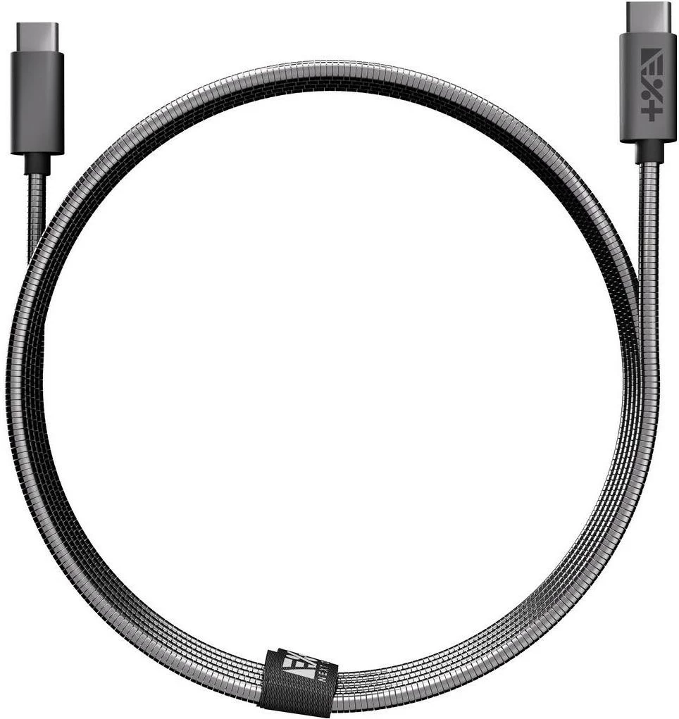 Kabëll NEXT ONE USB-C / USB-C 1.2 m, ngjyrë gri