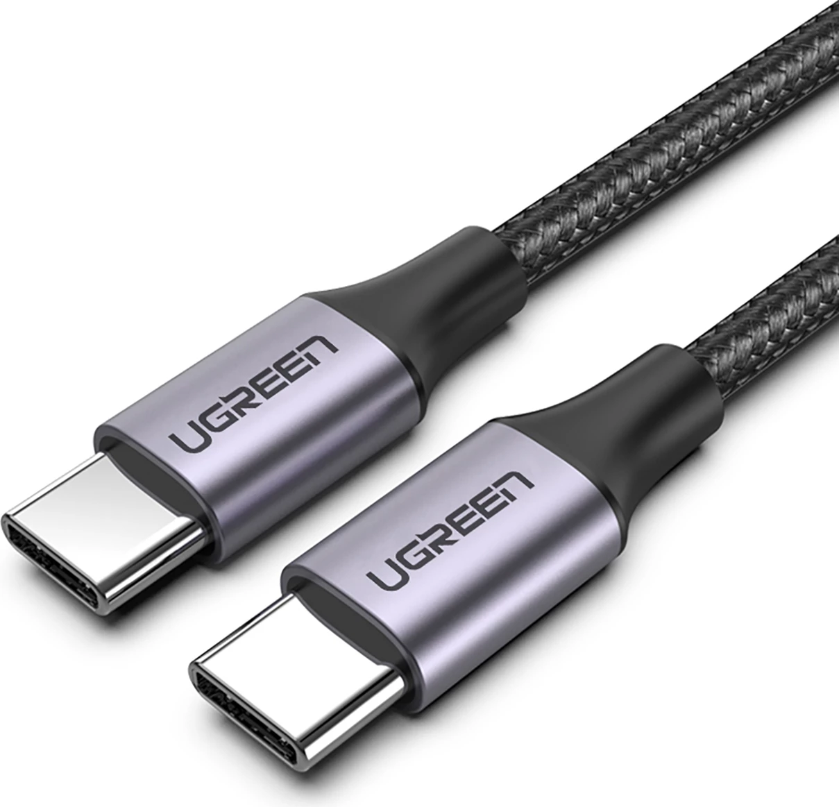 Kabllo USB-C në USB-C Ugreen US161 50751, 1.5m, Gri