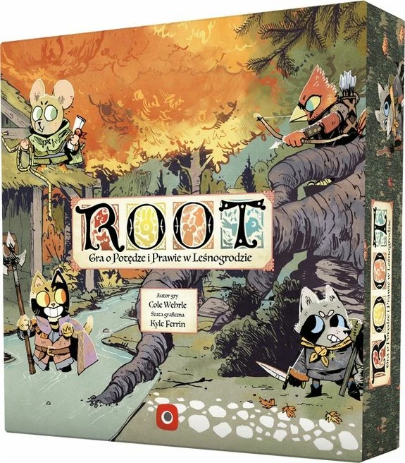 Lojë tavoline Portal Games Root, edicion polak, 2-4 lojtarë, 90 min, 10+ vjeç