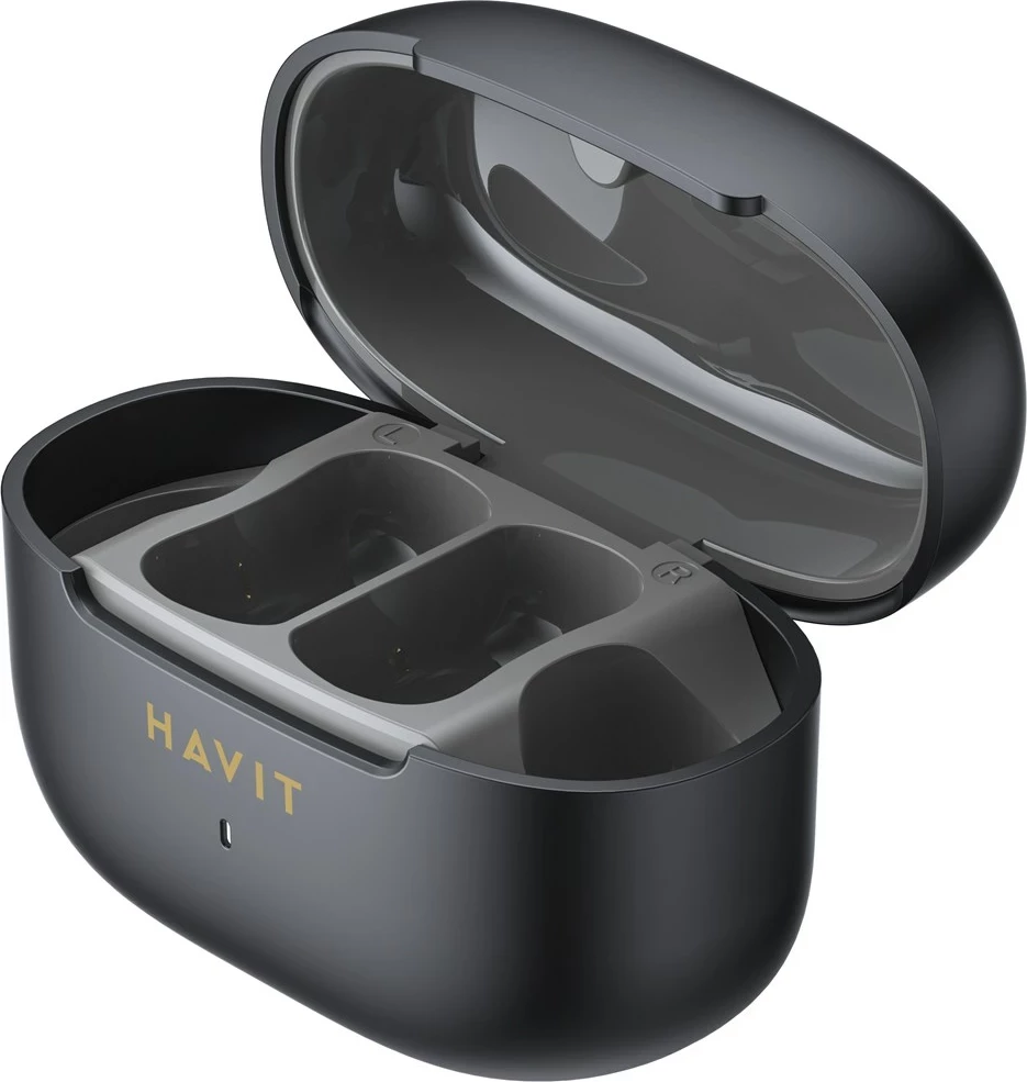 Kufje wireless HAVIT OWS910 TWS, Bluetooth 5.3, të zeza