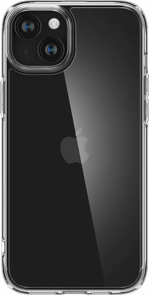 Mbështjellës Spigen Ultra Hybrid për iPhone 15 Plus, Transparent