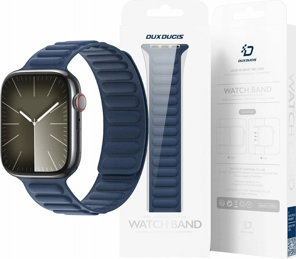Rrip magnetik Dux Ducis Strap BL për Apple Watch 38/40/41 mm, blu