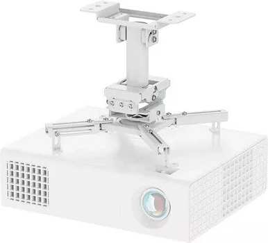 Mbajtëse tavanore për projektor Neomounts CL25-530WH1, h 25.5 cm, max 45 kg, me menaxhim kabllosh, e bardhë