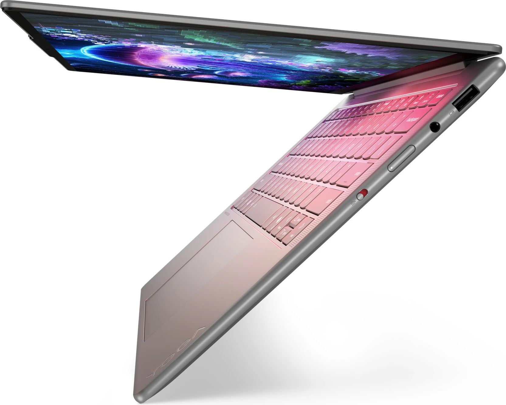 Kompjuter Lenovo Yoga Slim 7 Aura Edition 14ILL10, 14 inç, OLED 2.8K, Core Ultra 7, 16GB/512GB SSD, Win11, silver