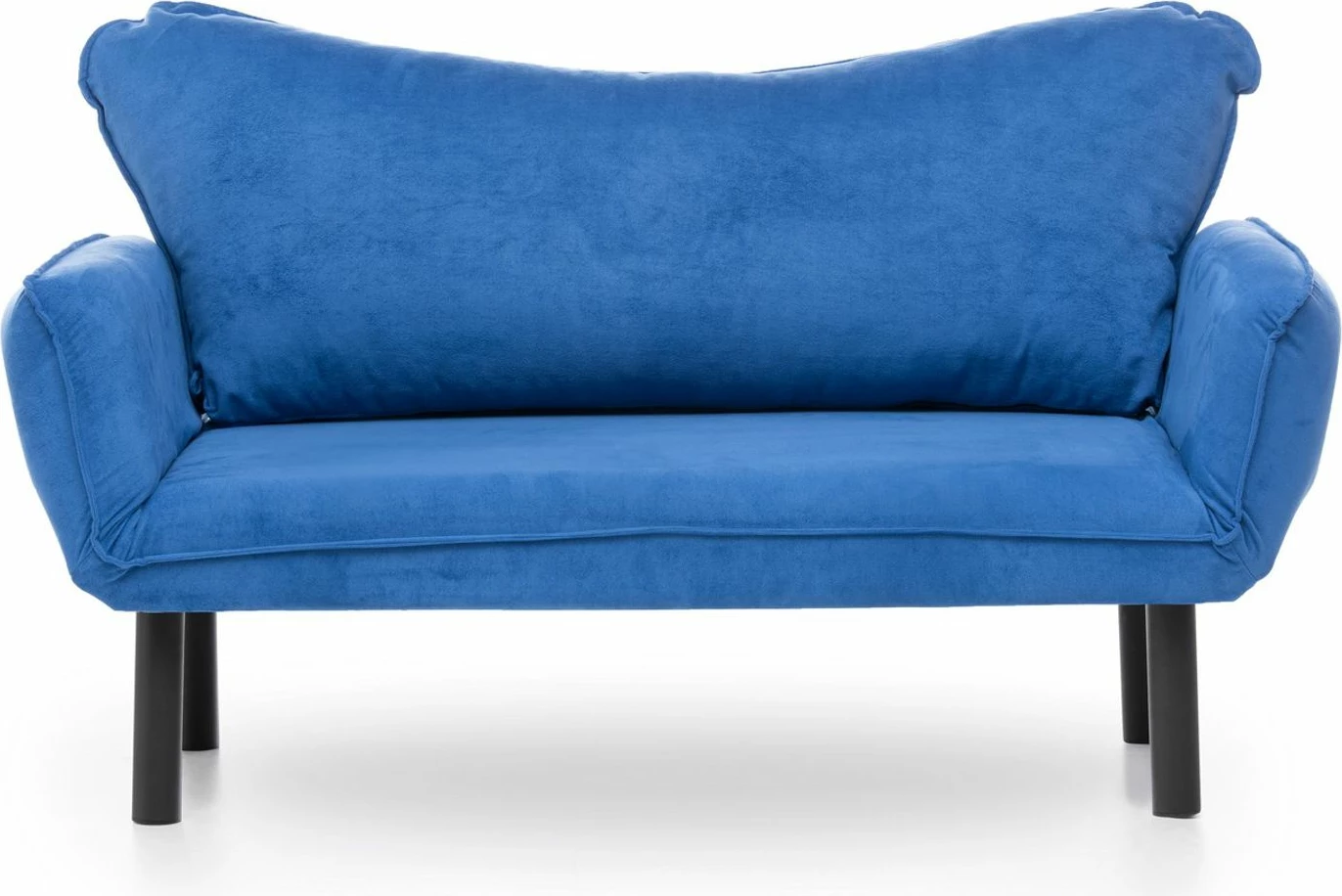 Divan-krevat dy ulëshe Atelier del Sofa, Chatto, ngjyrë kaltër