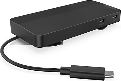 Dock Lenovo 40B90000WW, Wired, USB 3.2 Gen 1, 1000 Mbit/s, Eclipse Black