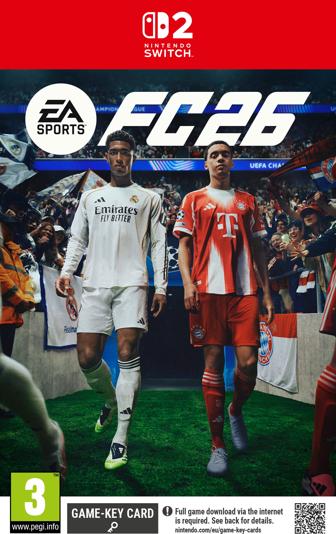 Video lojë Electronic Arts EA SPORTS FC 26 për Nintendo Switch 2, Game-Key Card