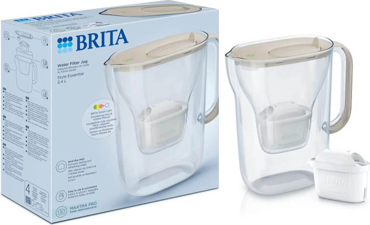 Filtruese uji Brita Style Essential Pro-bezhë