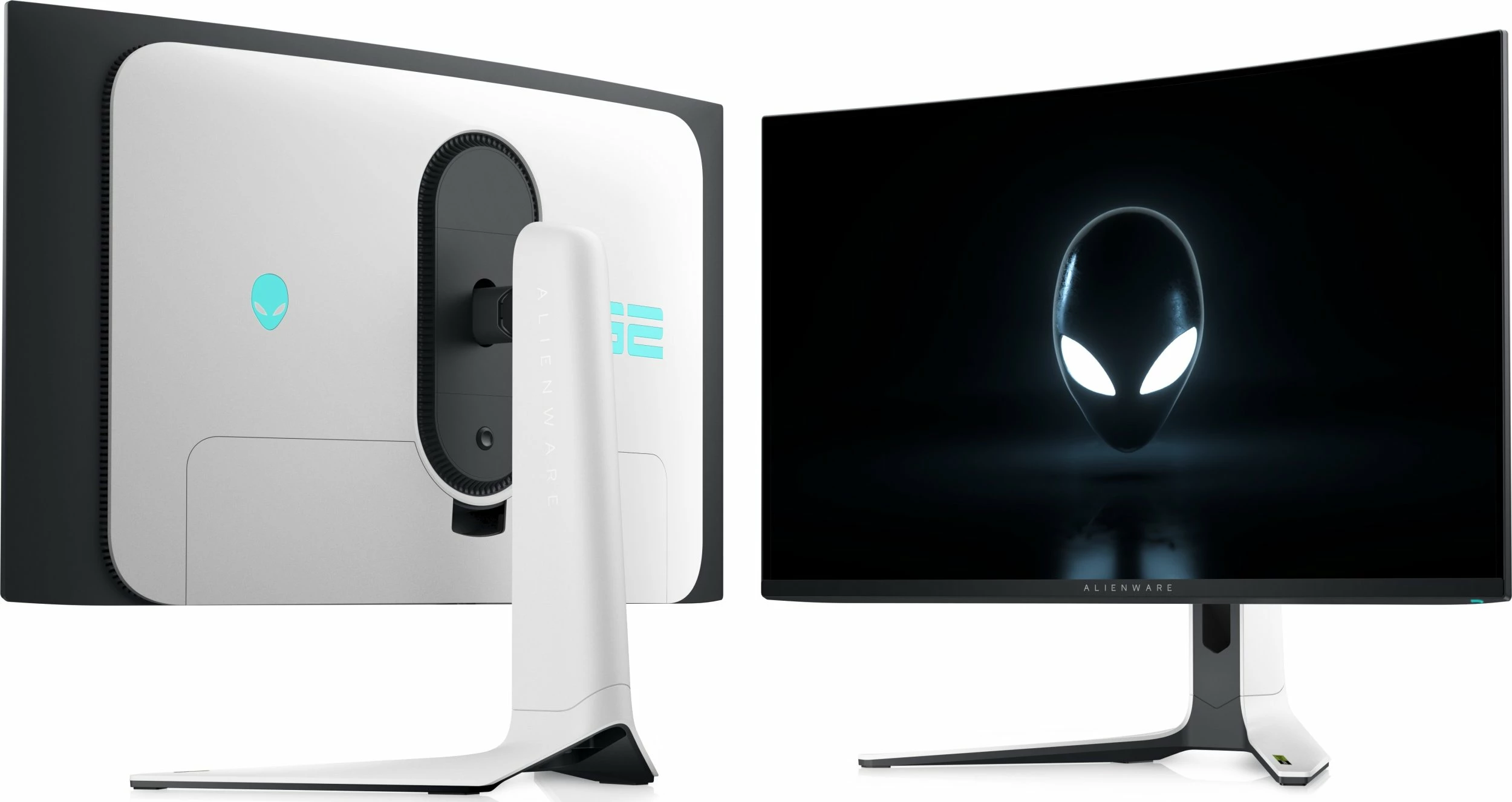 Monitor Dell Alienware AW3225QF QD-OLED 4K UHD 240Hz i lakuar, bardhë/zi
