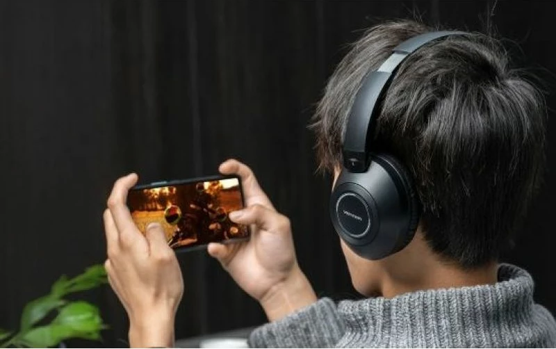 Kufje wireless Vention, të zeza