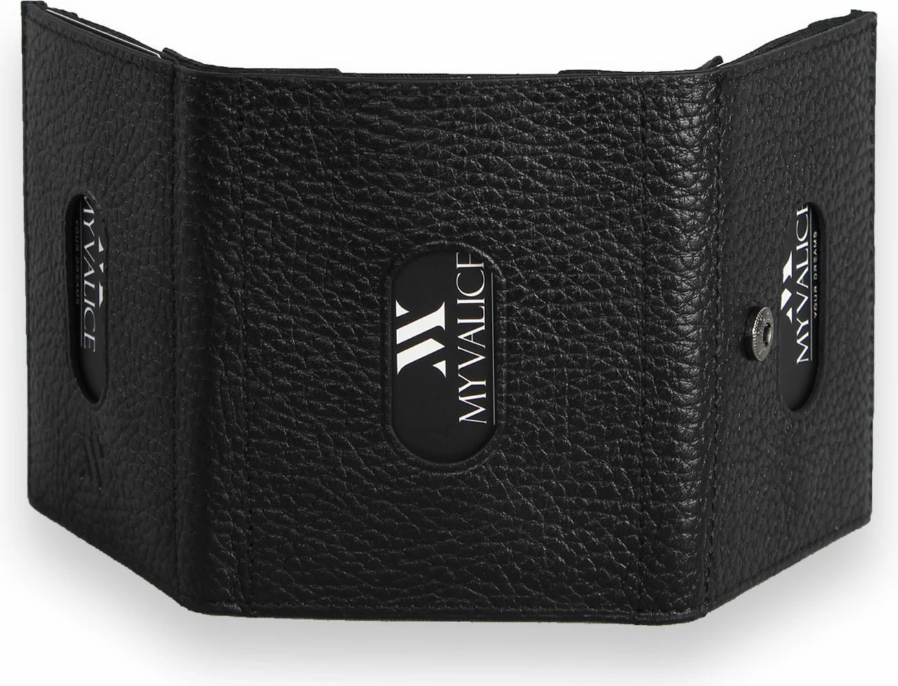 Portofol prej lëkure, ngjyrë e zezë, Zoozie Bags, 4465
