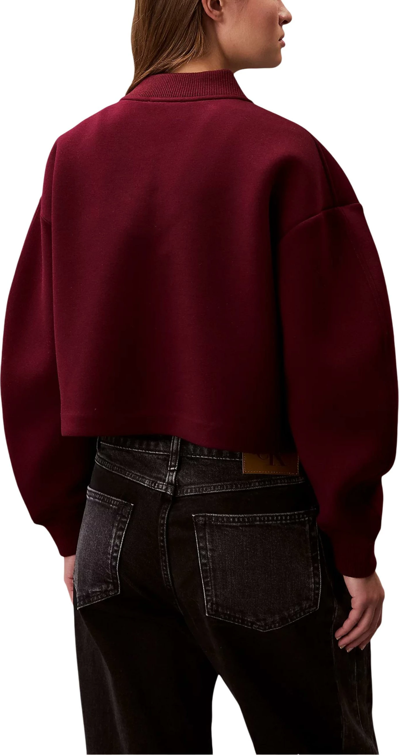 Jakne për femra Calvin Klein Jeans LV047C524G, bordeaux [Madhësia: XXS]
