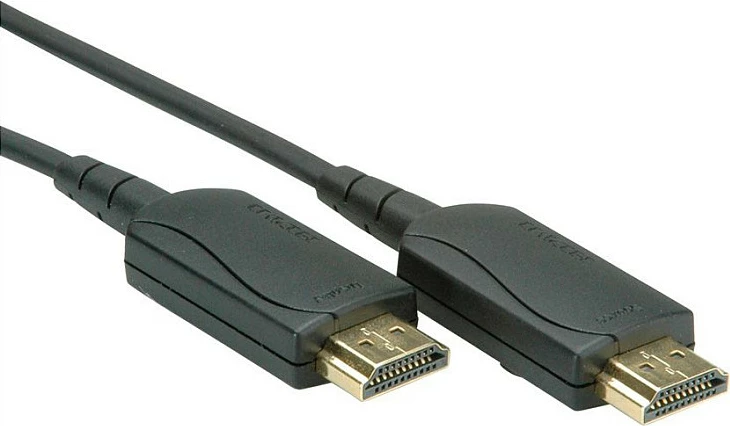 Kabllo HDMI VALUE 14.99.3482, 50 m, 4K UHD, HDMI A-A, me Ethernet, e zezë