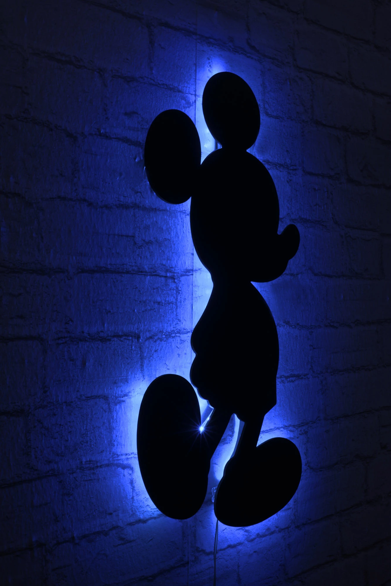 Dritë dekorative LED Mickey Mouse, ngjyrë kaltër