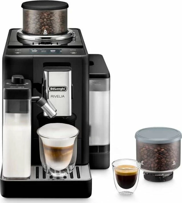 Aparat ekspreso automatik DeLonghi Rivelia EXAM440.55.B 1450 W 19 bar, i zi