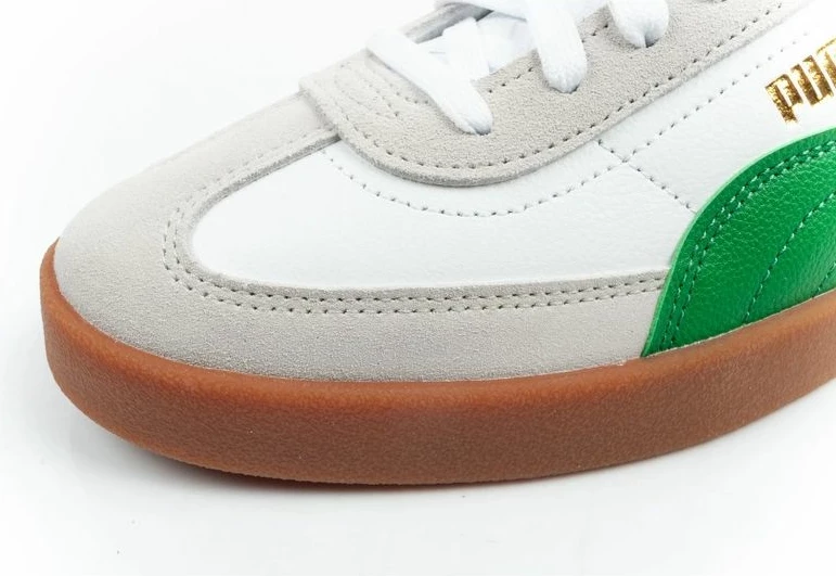 Atlete për meshkuj Puma Club II Era, të bardha/gri/jeshile