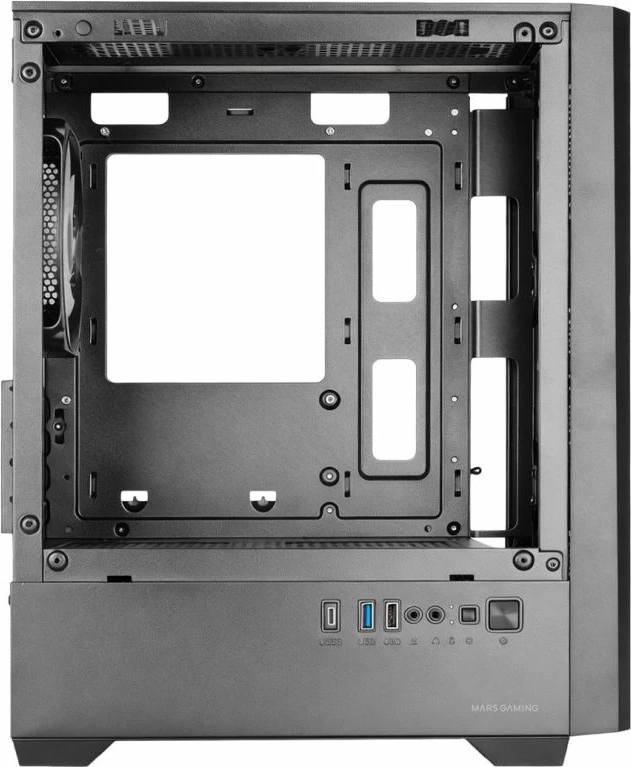 Kasë kompjuteri TACENS MARS MC-VECTOR 4xARGB USB-C mATX, e zezë