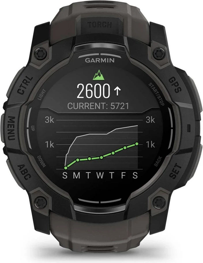 Smartwatch Garmin Instinct 3 AMOLED, 50 mm, GPS, i zi