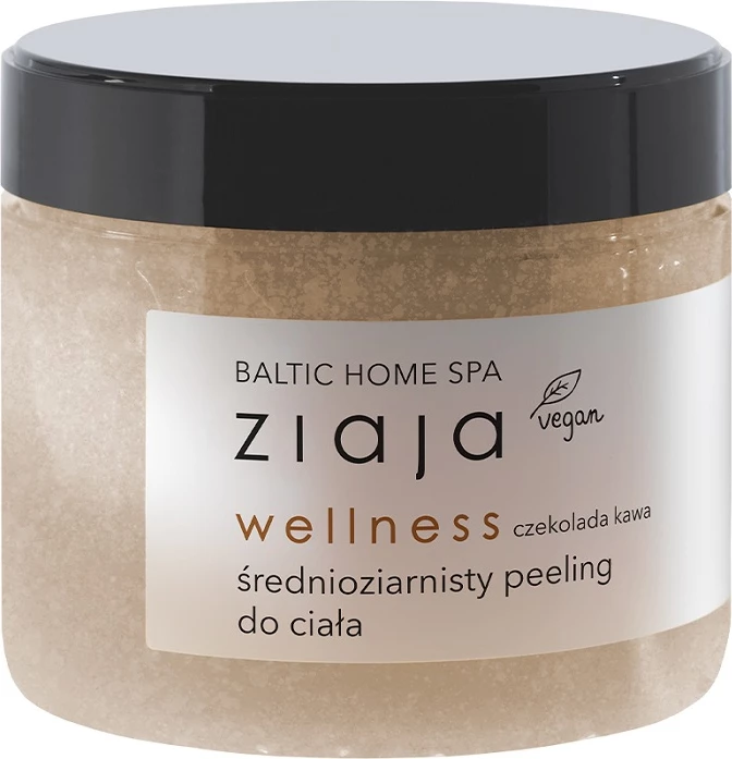 Scrub trupi për femra Ziaja Baltic Home Spa Wellness Medium-Grain Chocolate Coffee, 300ml