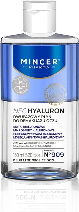 Largues grimi dyfazësh për femra Mincer Pharma NeoHyaluron No.909, 150ml
