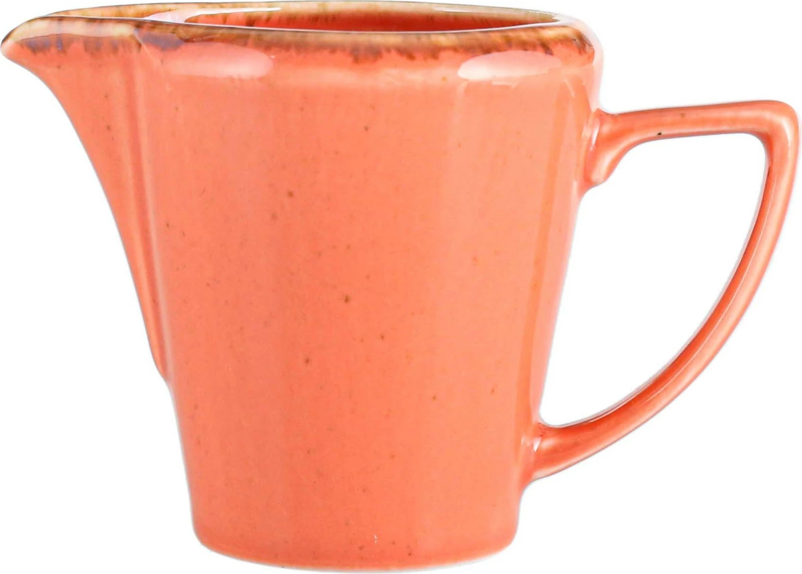 Kanarçe për qumësht Porland Seasons Amber 150 ml, set 6 copë, portokalli