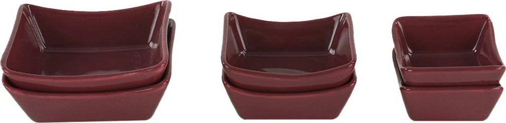 Set pjata për salca, ngjyrë damson, Hermia Concept, 6 copë, ST597006F573A0000000AALF00