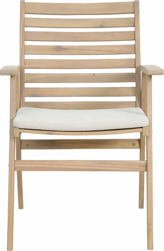 Karrige Etoile me jastëk, natyrale e bardhë, 61x59x86.5