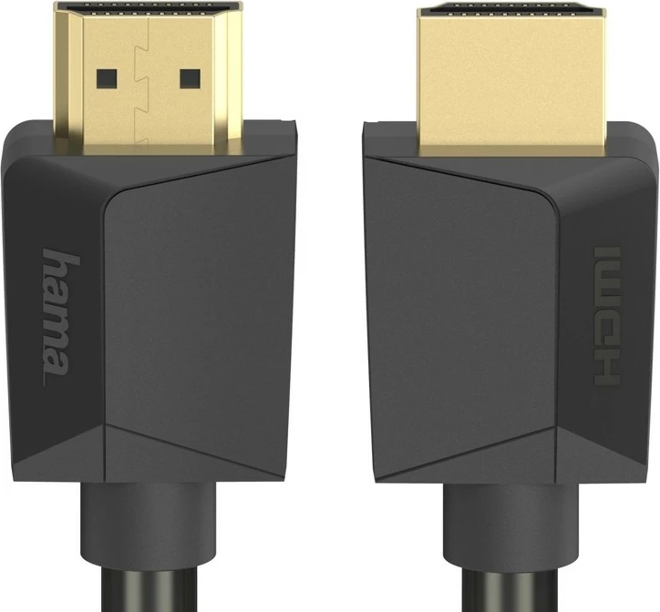 Kabllo HDMI Hama 2.1 Ultra High Speed, 1m, E zezë
