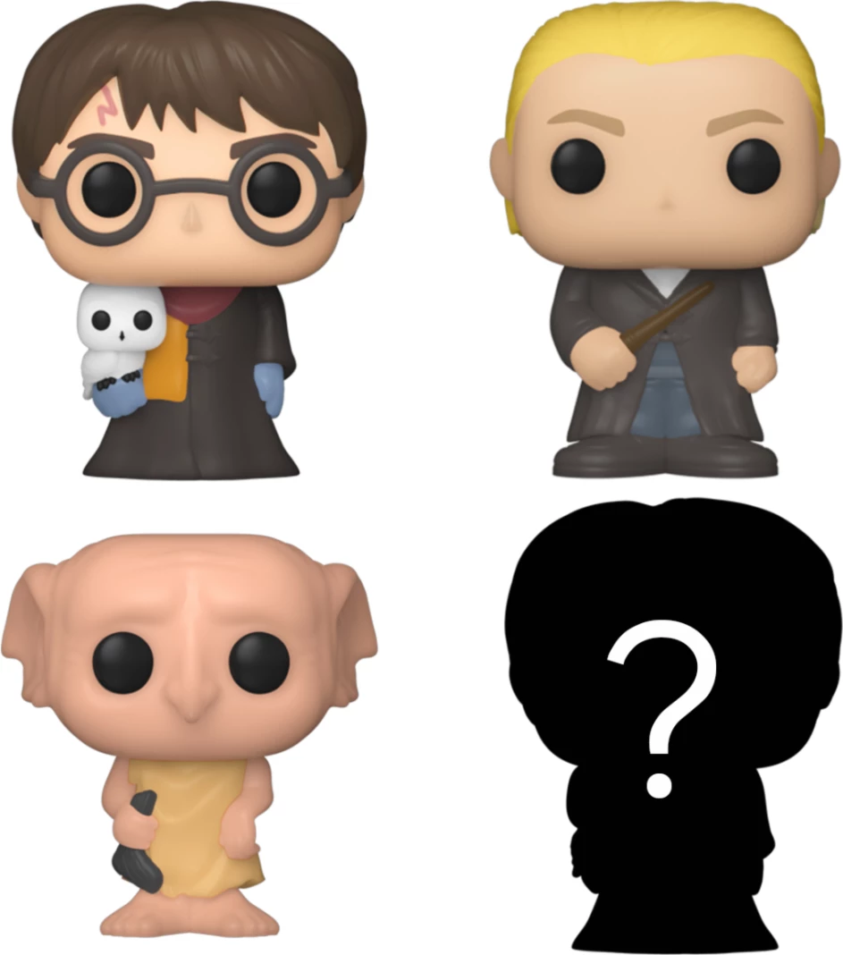 Set figurinash koleksionuese Funko Bitty Pop! Harry Potter 2.5 cm, 4 copë