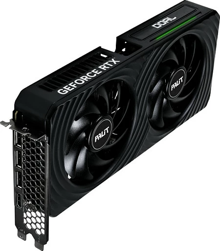 Kartelë grafike Palit RTX 5060 Dual OC 8GB GDDR7 e zezë