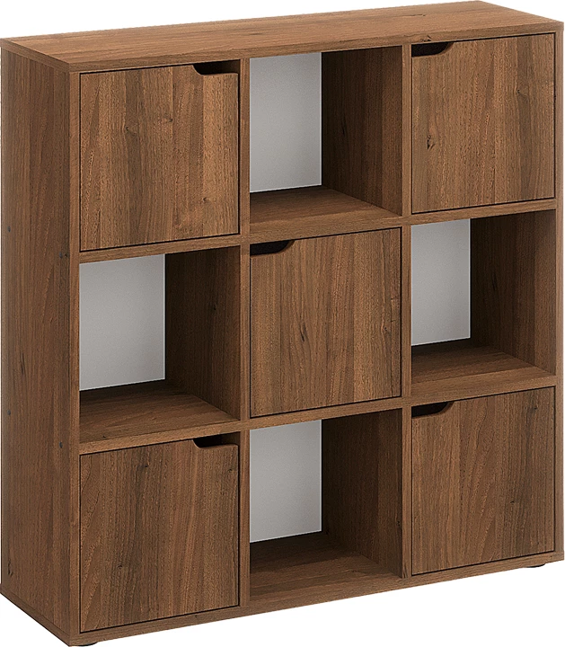 Bibliotekë Bookel ngjyrë arre 88.5x27.5x89.3cm