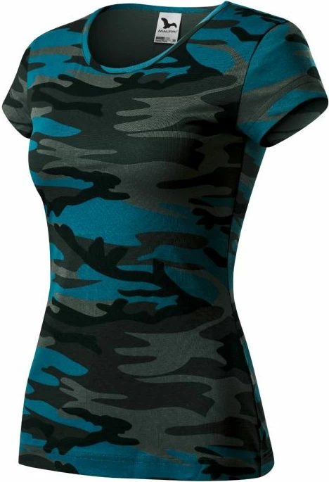Maicë për femra Malfini, modeli Camo Pure, me mëngë [Madhësia: XS]
